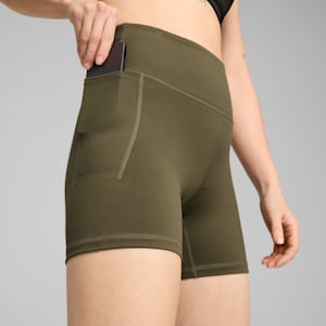 PUMA x HYROX CLOUDSPUN Women's Training 3" Short Tights, Loden Green, extralarge-IND